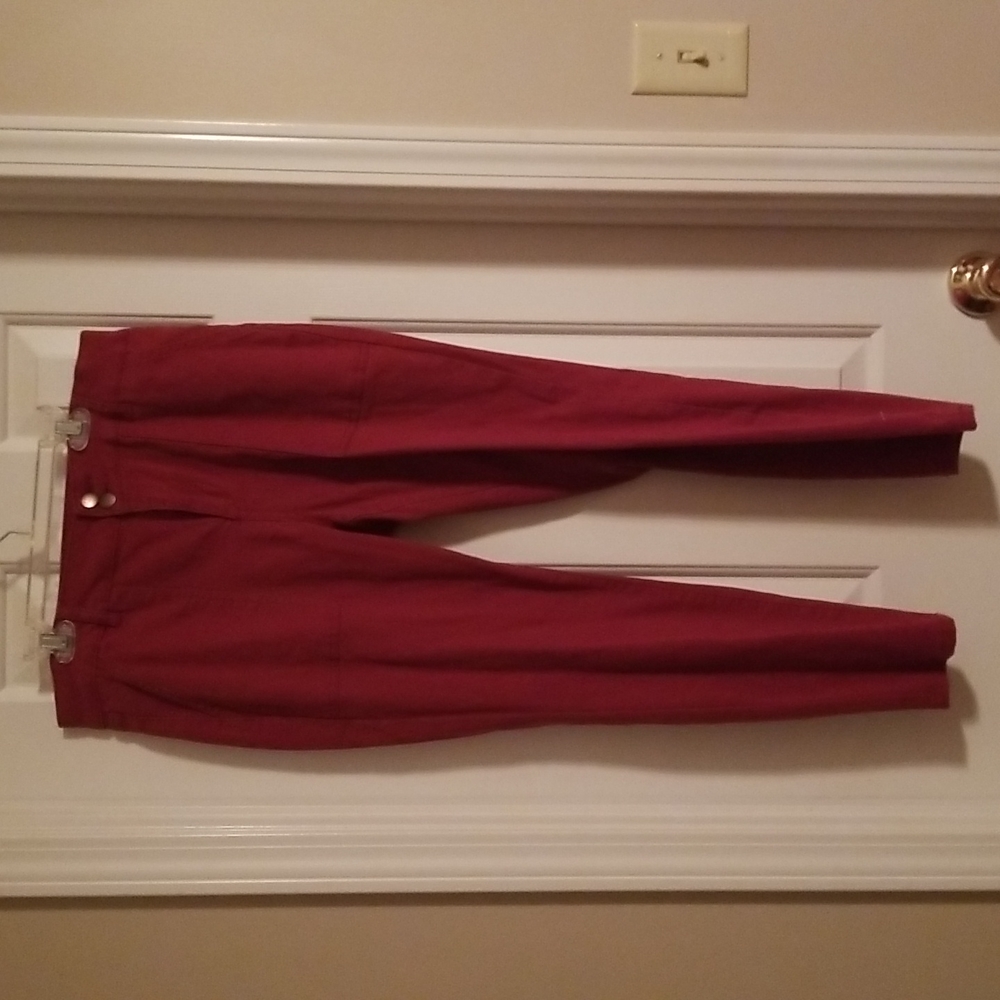 High waist ankle length jeggings